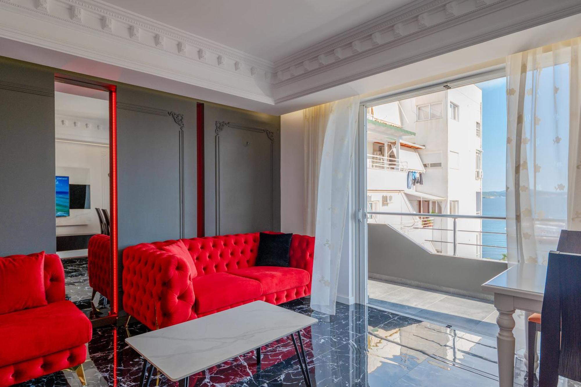 New Beach Apartment Sarandë エクステリア 写真